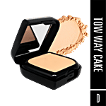 Half N Half Two Way Cake Compact Powder - SPF 20, Lightweight, Long-Lasting 24 g Shade D