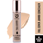 Mattlook Full Cover Jumbo Concealer - Oil-Control, Perfect Coverage, Water Proof 11 ml 02 Classic Ivory