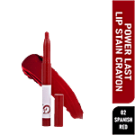 Mattlook Power Last Lip Stain Crayon - Non-Transfer, Creamy Matte, Rich Colour 2 g Spanish Red