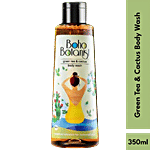 Boho Botanist Body Wash Green Tea & Cactus - Hydrates & Freshens, Sulphate Free 350 ml