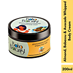 Boho Botanist Whipped Body Cream Almond - Babassu Avocado, Nourishing Moisturising Dry Skin 200 ml 