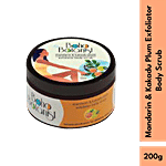 Boho Botanist Exfoliating Body Scrub - Mandarin& Kakadu Plum, Niacinamide, Vit C, Tan Removal 200 g