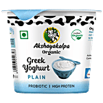 Akshayakalpa Organic Greek Yoghurt - Plain 90 g