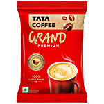 Tata Coffee Premium Instant Coffee - Coffee Blend 50 g Pouch