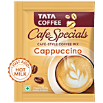 Tata Coffee Cafe Specials Cafe-Style Coffee Mix - Creamy & Frothy Coffee, Cappuccino Flavour 14.5 g Sachet