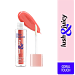 Blue Heaven Lush & Juicy Lip Plumping Wand - Provides Hydrating Shine 4.5 ml Coral Touch