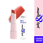 Blue Heaven Jelly & Butter Hydrating Lip Balm - Provides Nourishment 3 g Caramel Brown