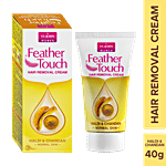 VI-JOHN  Feather Touch Hair Removal Cream - Haldi & Chandan, For Normal Skin 40 g Tube