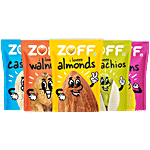 Zoff Dry Fruit Combo - Walnuts, Cashews, Almonds, Raisins, Pistachios 250 g (Pack of 5)