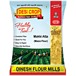 Dinesh Flour Mills Makki Atta/Maize Flour - Source Of Fibre, Easy To Digest 900 g