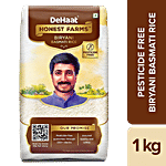 Dehaat Honest Farms Biryani Basmati Rice - Pesticide Free 1 kg 