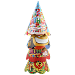 Se7en Birthday Parties Fancy Cap 1 pc