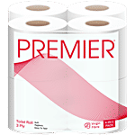 Premier Toilet Rolls - 3 Ply 4 pcs (300 Pulls)