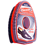 Maxwax Xtra Shine Shoe Polish - For Complete Leather Care, Black 7 ml