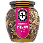 Wholesome First Honey With Premium Mix - Rich In Fibre, Protein 430 g