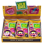 Wild Date Seed & Honey Crumble Snack Bar - Gluten-Free, No Added Sugar 240 g (6 pcs x 40 g Each)