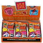 Wild Date Pumpkin & Barnyard Millet Vegan Bar - Gluten-Free, No Refined Sugar Added 240 g (6 pcs x 40 g Each)