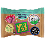 Wild Date Coconut Almond Ball With Peanut Butter Filling - Gluten-Free, No Refined Sugar Added 135 g