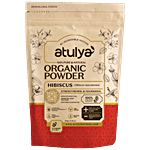 Atulya Organic Powder - Hibiscus, Strengthening & Nourishing, Reduces Hair Fall 100 g 