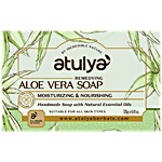 Atulya Aloe Vera Soap - Remedying, Handmade, Moisturising & Nourishing 125 g