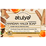 Atulya Chandan Haldi Soap - Nourishing, Handmade, Purifying & Protecting 125 g