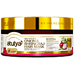 Atulya Onion Bhringraj Hair Mask - With Almond Oil, Restoring & Revitalising 200 g