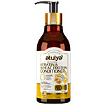Atulya Keratin & Wheat Protein Hair Conditioner - Fenugreek, Hibiscus, Glossy, Voluminous 300 ml