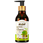 Atulya Matcha Tea Shampoo - With Aloe Vera, Restores Luster, Retains Moisture 300 ml