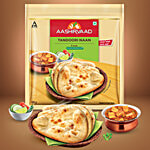 Aashirvaad Ready To Cook Tandoori Naan, Delicious Frozen 400 g Pouch (5 pcs)