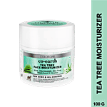 ColorBar Co-Earth Tea Tree Face Moisturizer - Nourishes Skin, For Acne & Oil Control 100 g