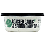 Saucery Roasted Garlic & Spring Onion Dip - Fresh Ingredients, Creamy, Thick 150 g