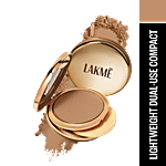 Lakme 9 To 5 Wet & Dry Compact - Dual Finish, Non-Cakey, Lightweight 9 g 34 Almond