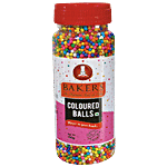 BAKERS Coloured Balls - Used For Baking, Dessert Toppings 100 g Jar