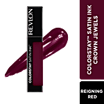 Revlon ColorStay Satin Ink Crown Jewels Liquid Lipstick - Longlasting & Waterproof Lipcolor, Moisturising 5 ml 035 Reigning Red