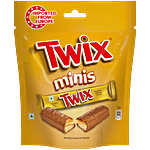 Twix Minis Wafer Biscuit Coated With Chocolate 100 g (5x20 g)