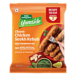 Tata Sampann Yumside Classic Chicken Seekh Kebab 180 g