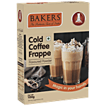 BAKERS Cold Coffee Frappe Flavoured Powder - Ready To Use 100 g Box