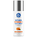 The Moms Co Natural Vitamin C Face Cream - Cleans & Brightens Skin, Reduces Dark Spots 25 g 