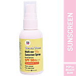 MyGlamm POPxo Beach Bum Multi-Use Sunscreen Spray - SPF 50 & P+++, Water Resistant 50 g