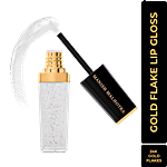 MyGlamm Manish Malhotra Gold Flake Lip Gloss - 24k Gold Flakes, Non-Sticky 9 ml 