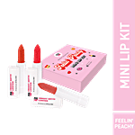 MyGlamm POPxo Makeup Feelin' Peachy Mini Lip Kit - Went Viral, Finsta, Suga Baby 3 pcs 