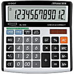 Bambalio BL-555 12 Digits 112 Steps Check & Correct Calculator 1 pc