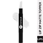 Sugar Cosmetics Lip Zip Matte Topper - Transfer-Proof, Water-Proof, Vegan & Cruelty-free 1 g 