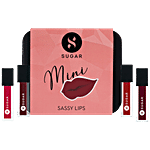Sugar Cosmetics Sassy Lips Mini Lipstick Set 4.4 ml (Pack of 4)