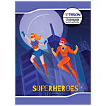 Trison Studybuddy Notebook - Ruled, A4 Size, 112 Pages, 60 GSM 1 pc