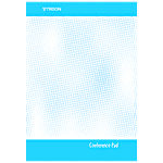 Trison Conference Pad - 40 Pages, Pack of 20 , 60 GSM 1 pc
