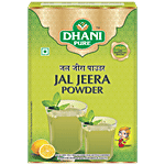 Dhani Pure Jal Jeera Powder - Natural, No Artificial Colours & Preservatives 10 g Carton