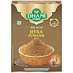 Dhani Pure Jeera Powder - Natural, No Artificial Colours & Preservatives 5 g Carton