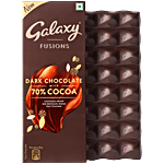 Galaxy Fusions Dark Chocolate Bar With 70% Cocoa 110 g