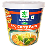 Namjai Red Curry Paste - Premium, Vegetarian 1 kg (Pack of 12)